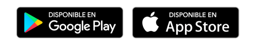Disponible en Google Play y Apple Store